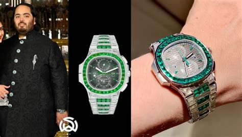 anant ambani wedding watches.